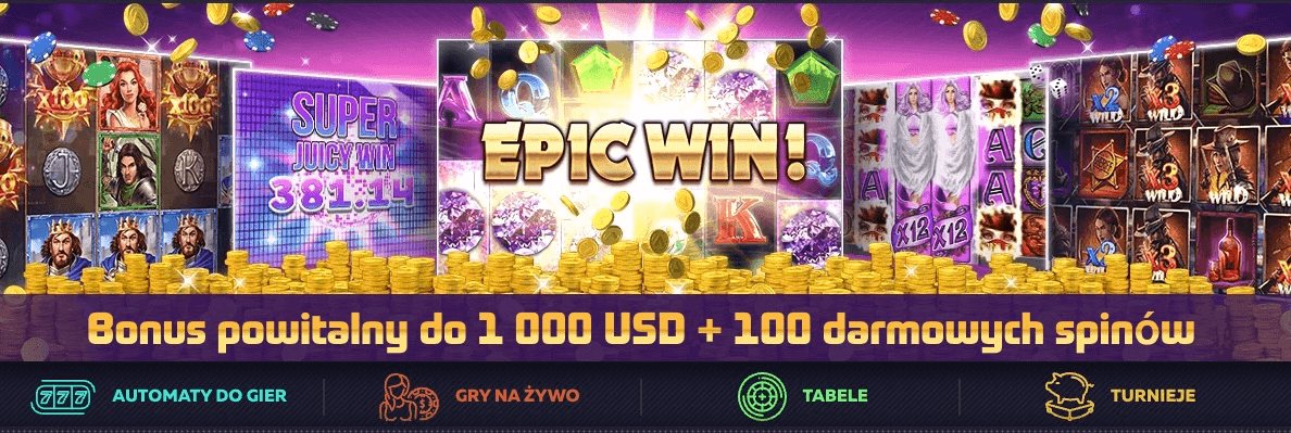 Vavada Casino — ekran z bonusem powitalnym i listą promocji