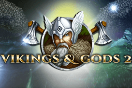 Vikings Gods II — nordyccy bogowie Odin i Thor walczą na 5 bębnach